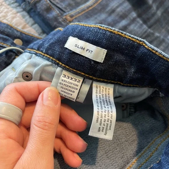 Joseph Abboud Men’s Slim Fit Jeans - Picture 5 of 6